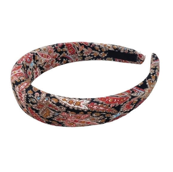 Non-Slip fabric knotted paisley pattern headban - Picture 10 of 10